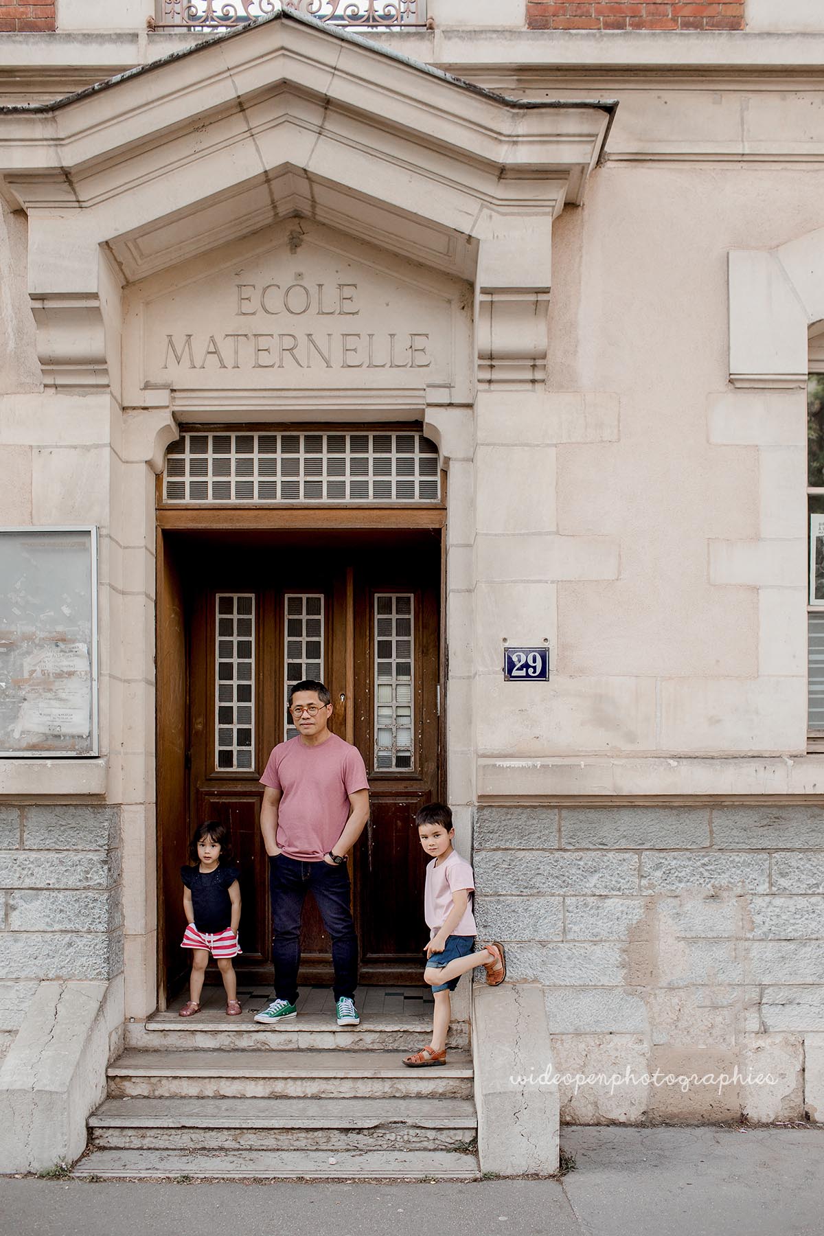 séance photo famille à la part dieu Lyon